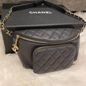 Chanel women waist bag